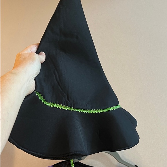 Chasing Fireflies Purple and Black Starry Witch Costume with Hat - Picture 2 of 6